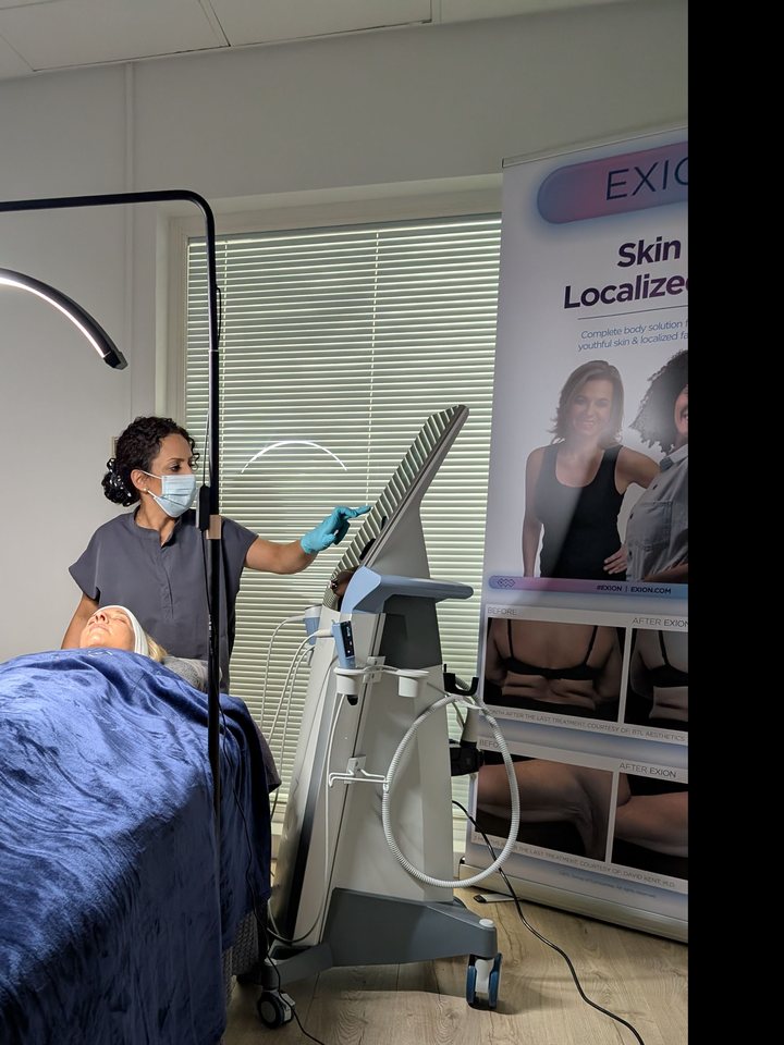 BTL Exion device at Ayadi Beauty and Laser Clinic in East Finchley